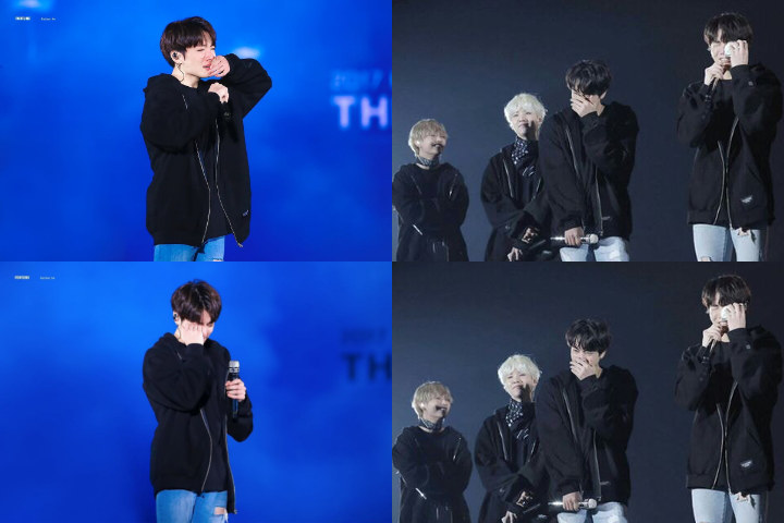 Jungkook Nangis
