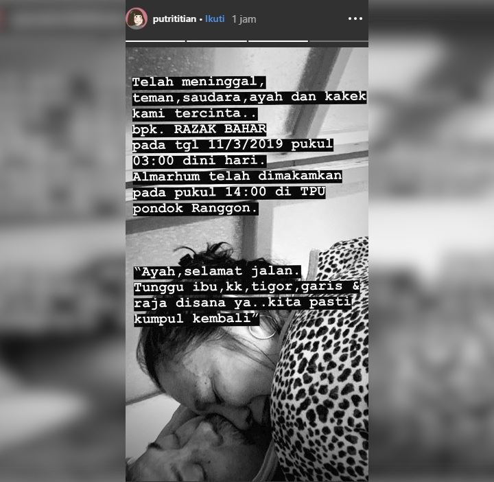 InstaStory Putri Titian