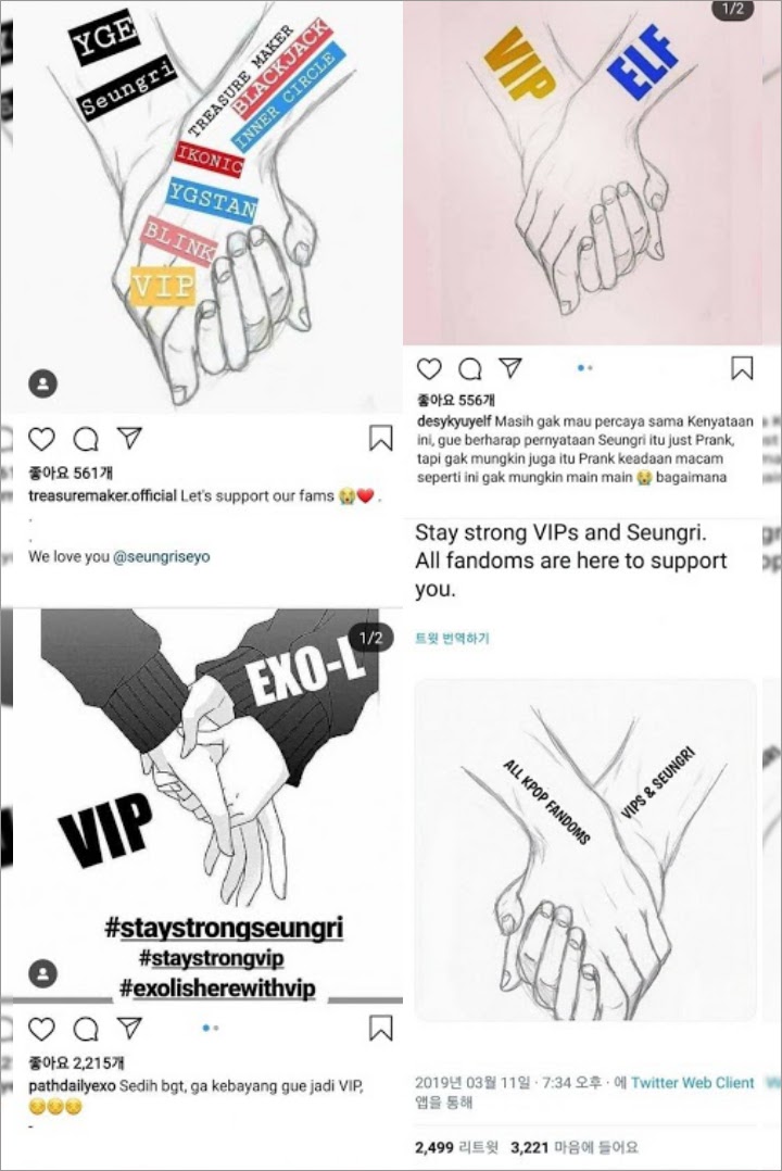Dukungan Fans Internasional untuk Seungri