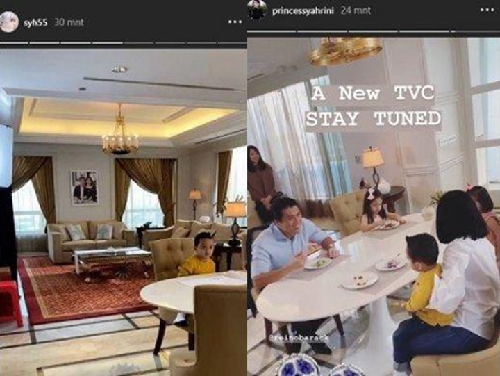 Syahrini dan Aisyahrani Instagram