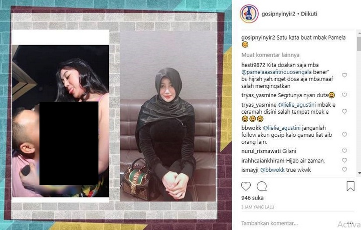 Foto Vulgar Pamela Safitri