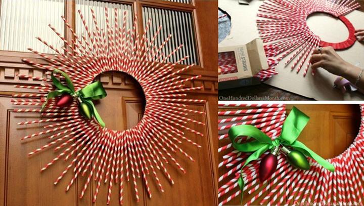 Lingkaran Natal dari Sedotan