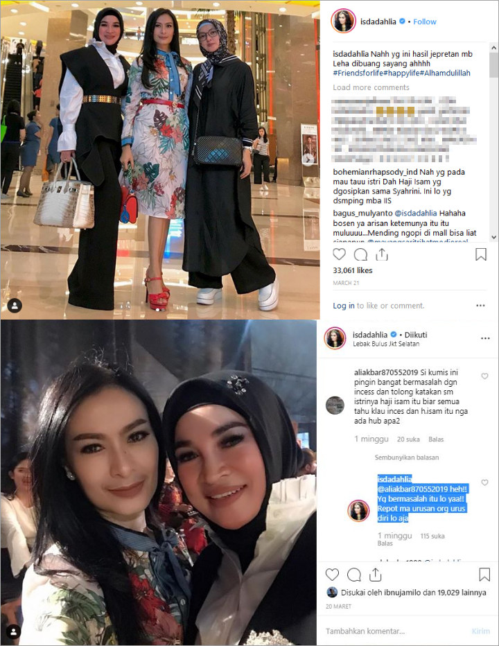 Iis Dahlia Sahabat Istri Haji Isam Bentak \'Bala Boncel\', Bongkar Syahrini Dulunya Pendangdut
