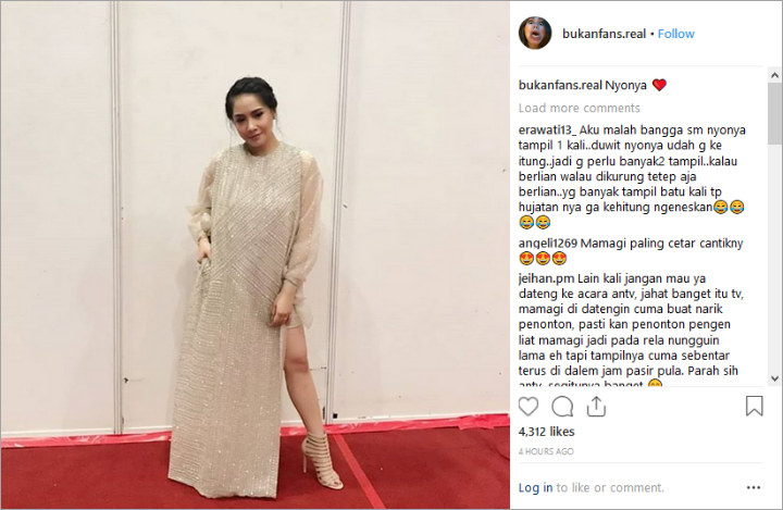 Nagita Pamer Paha