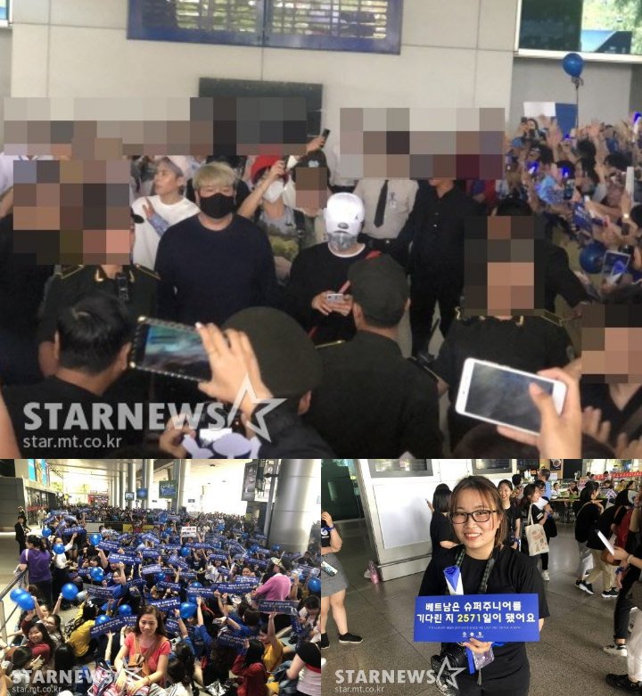 Super Junior Disambut Banyak Fans di Vietnam