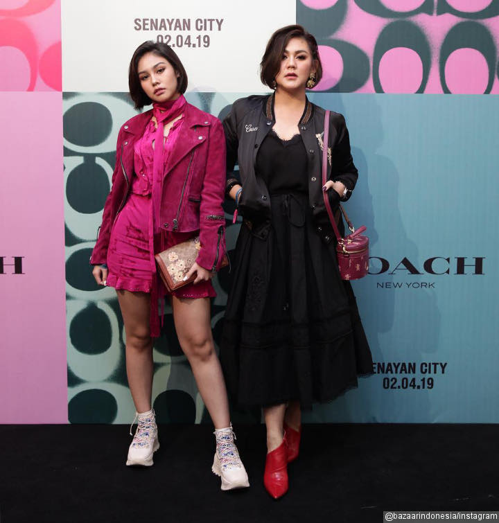 Vanesha Prescilla dan Sissy Priscillia Tampil Simpel