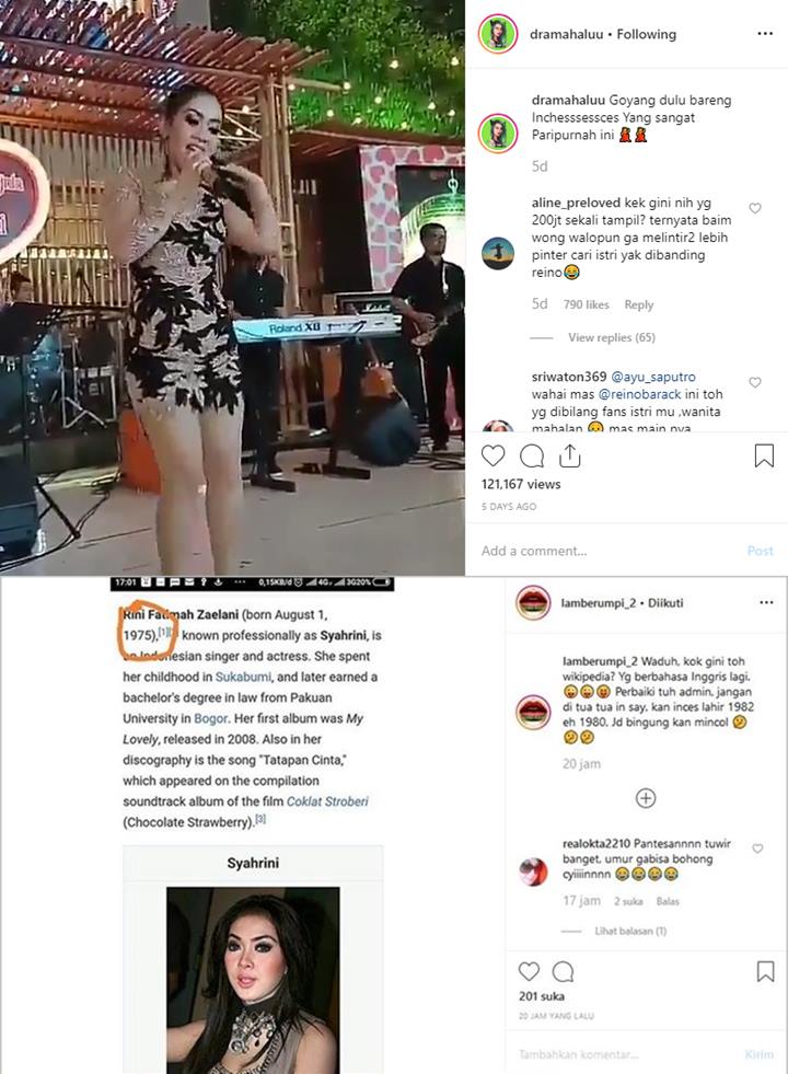 Video Lawas Syahrini Joget Ala Pedangdut