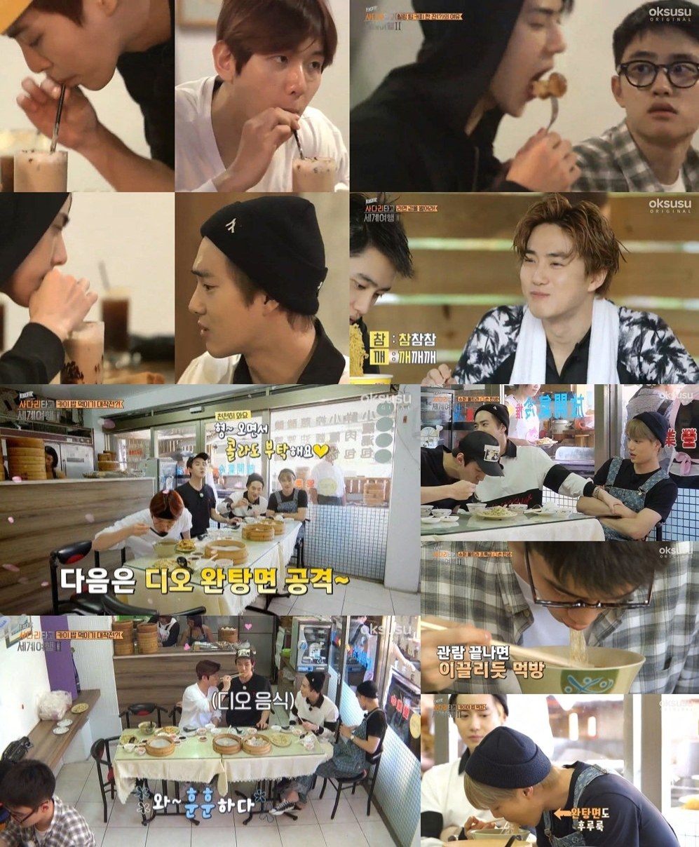 Member EXO Tak Jijik Berbagi Sedotan Hingga Alat Makan
