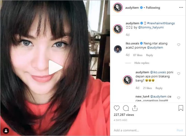 Rayuan Iko ke Audy