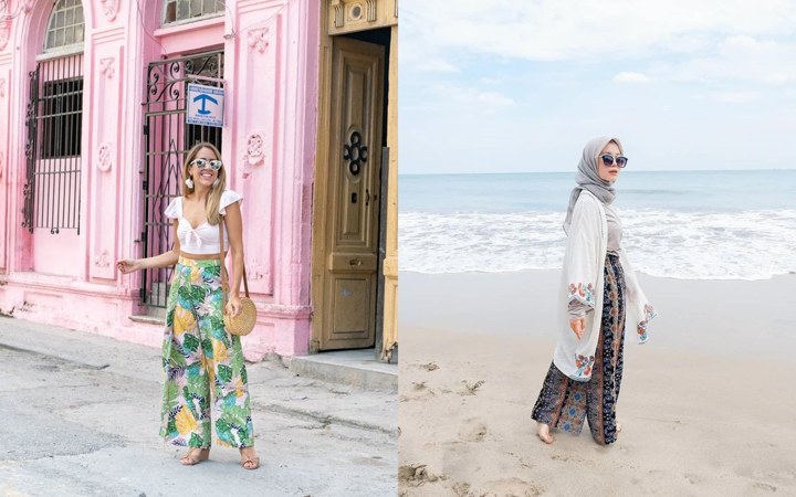 Kulot Motif Bisa Jadi Pilihan yang Pas