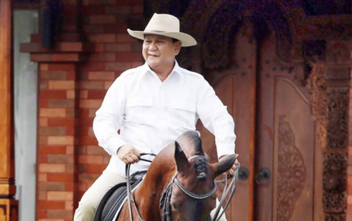 Prabowo Subianto Bakal Naik Kuda Saat Pergi Nyoblos ke TPS 