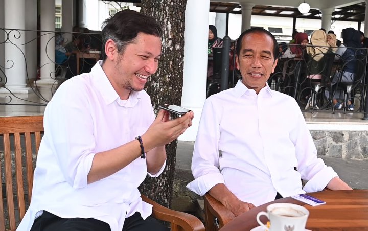 Gading Unggah Vlog Bareng Jokowi Jelang Pemilu 2019, Pesan Gempi Untuk Sang Presiden Jadi Sorotan
