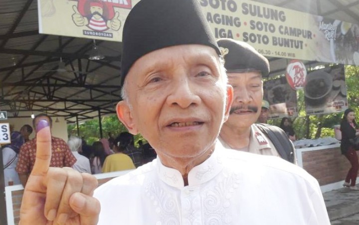  Amien Rais Soal 'Kandidat Menteri' Prabowo: Itu Pekok, Gombal, dan Hoaks