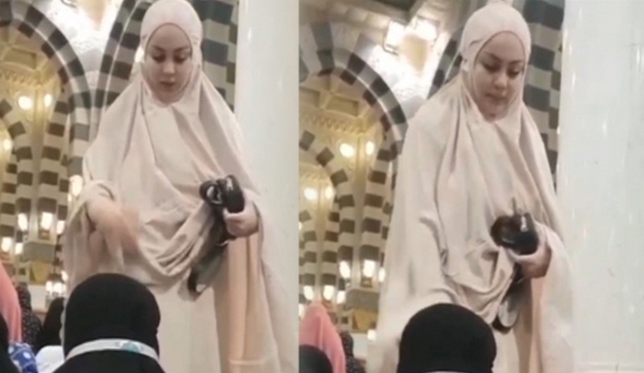 Jennifer Dunn Umrah Bersama Suami Siri