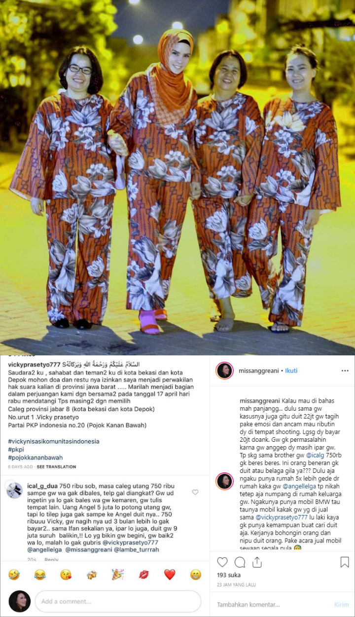 Keluhan Adik Angel Lelga