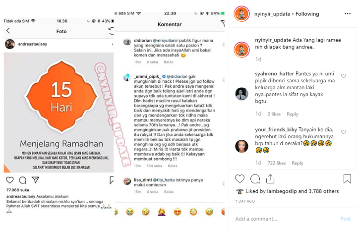 Umi Pipik Beri Peringatan ke Erin Taulany