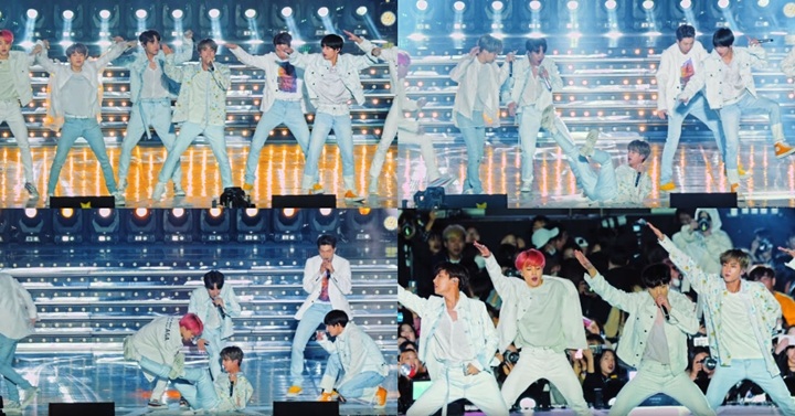 Jin Jatuh Parah Saat BTS Tampilkan \'IDOL\' di Gwangju, Ini yang Dilakukan Jimin