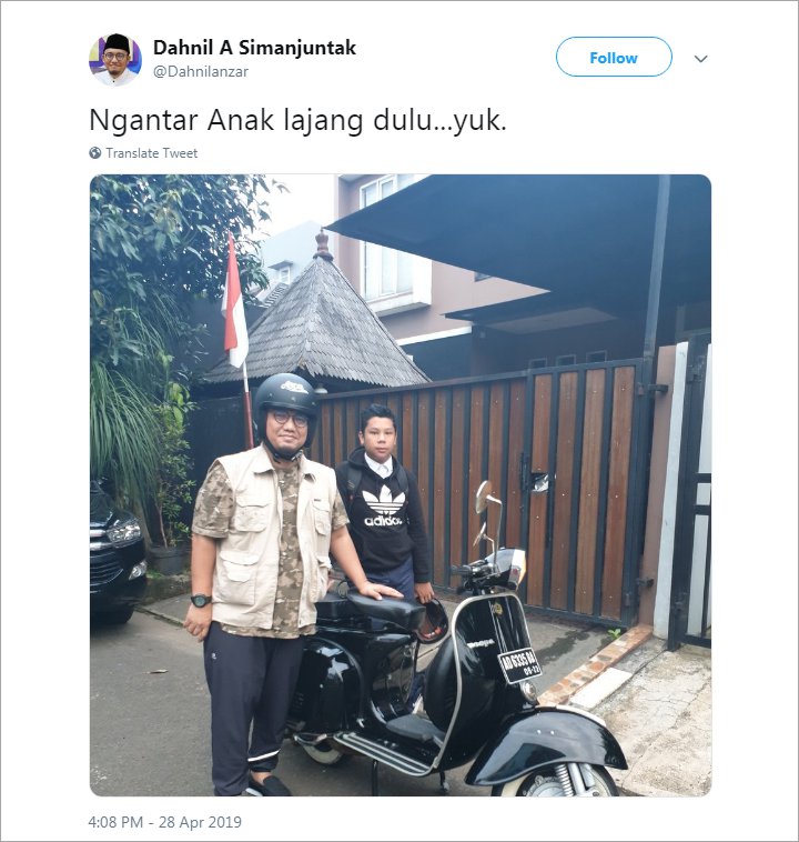  Vespa Tua Miliknya Disoal Lantaran Mati Pajak Sejak 2014, Jubir Prabowo Angkat Bicara