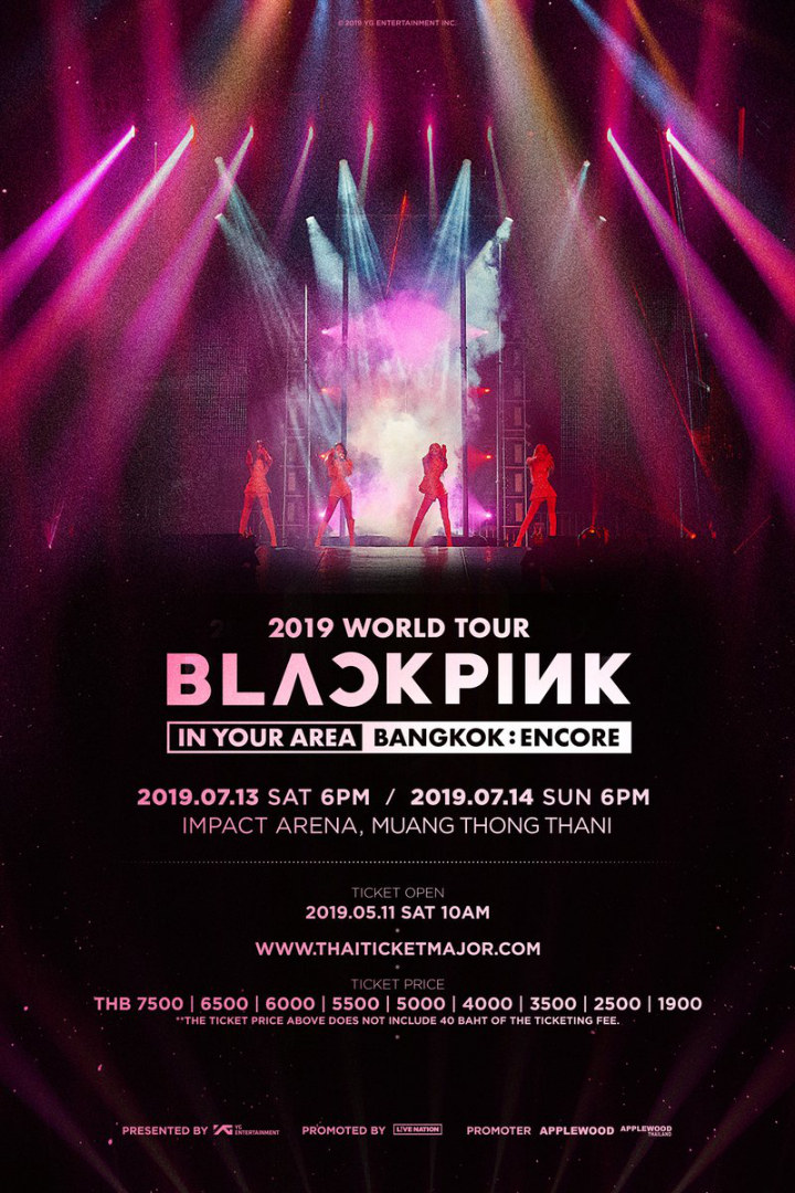 Black Pink Umumkan Bakal Kembali Kunjungi Bangkok Dalam Tur Konser Dunia \'In Your Area\'