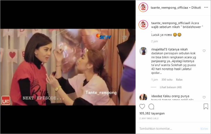 Momen Bridal Shower Syahrini Akhirnya Diungkap, Netter Komentari Sahabat yang Hadir