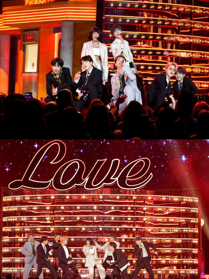 Billboard Music Awards 2019: Intip Meriahnya Penampilan BTS Dan Halsey Nyanyikan \'Boy Woth Luv\'