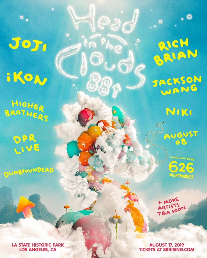 iKON Hingga Jackson GOT7 Dikonfirmasi Tampil Dalam \'Head In The Clouds Festival 2019\'