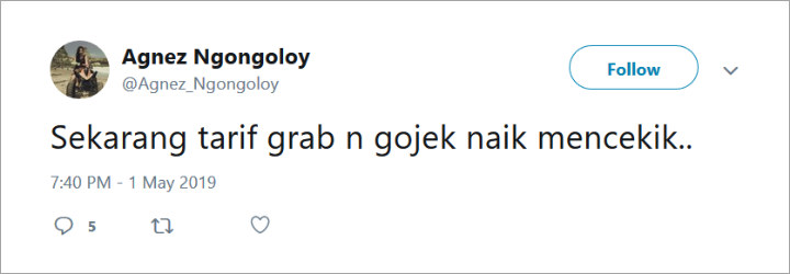 Tarif Ojol