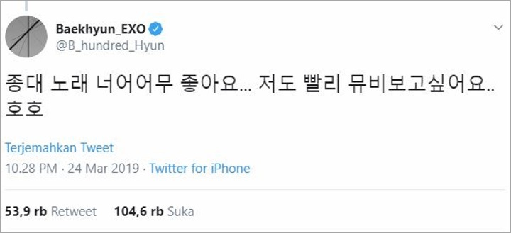 Bukan Dirinya, Baekhyun EXO Beri Julukan Pangeran Ballad untuk Chen