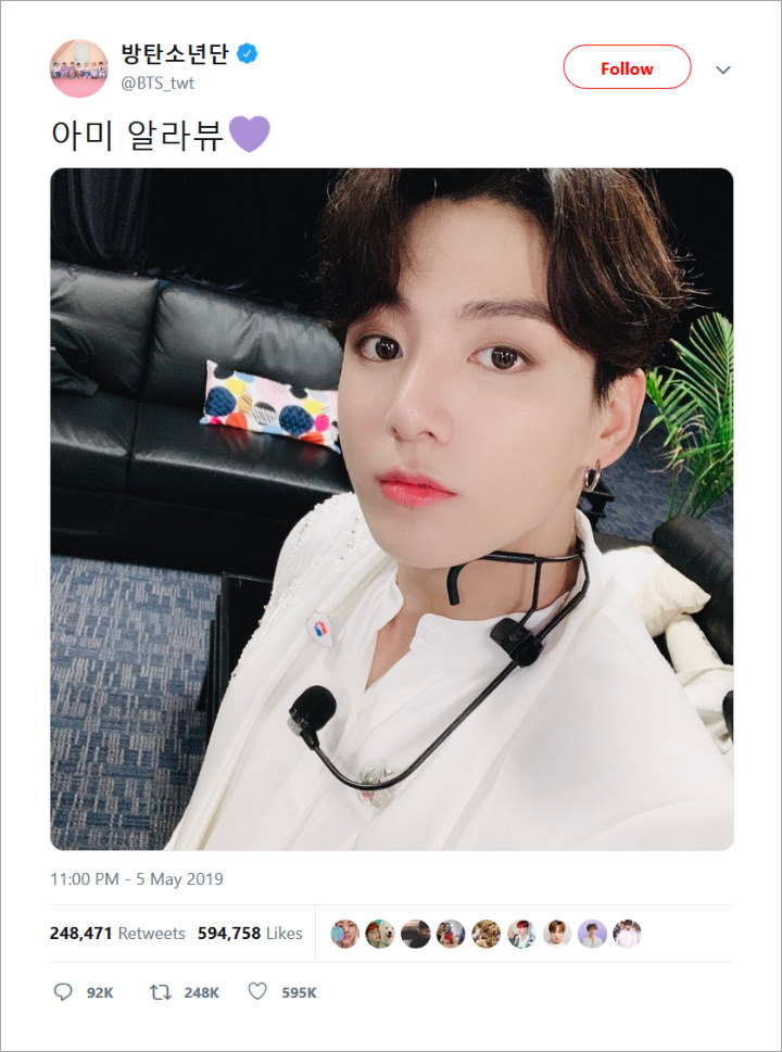 Jungkook BTS Dapat Julukan Lucu Ini Gara-Gara Terlalu Tampan di Selfie Terbaru
