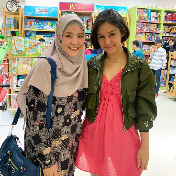 Vanesha Prescilla Foto Bareng Natasha Rizki