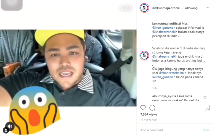 Komentar Ivan Gunawan Tentang Shaheer Sheikh Cari Rezeki di Indonesia Tuai Kecaman