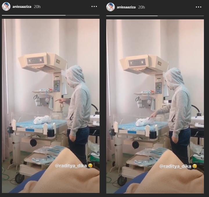 Wajah Tegang Raditya Dika Gendong Buah Hati, Sebelumnya Lakukan Ini dan Kepergok Sang Istri