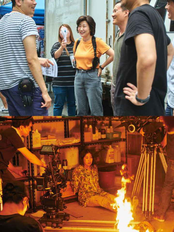 Syuting film Girl Cops