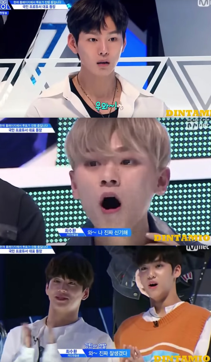 Peserta Produce X 101 Syok