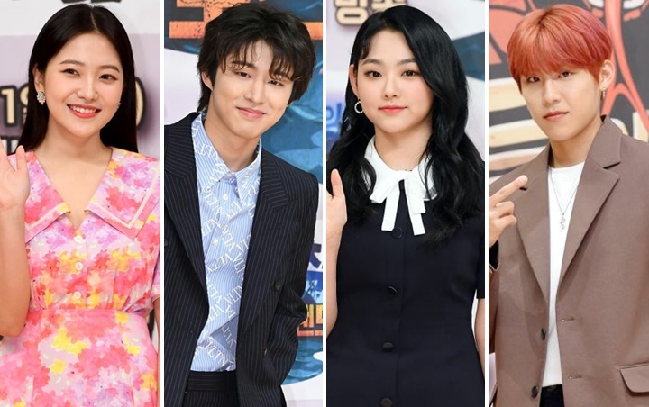 Imutnya Yeri, B.I, Park Woojin dan Kang Mina Bawa Boneka di Jumpa Pers 'LOTJ'