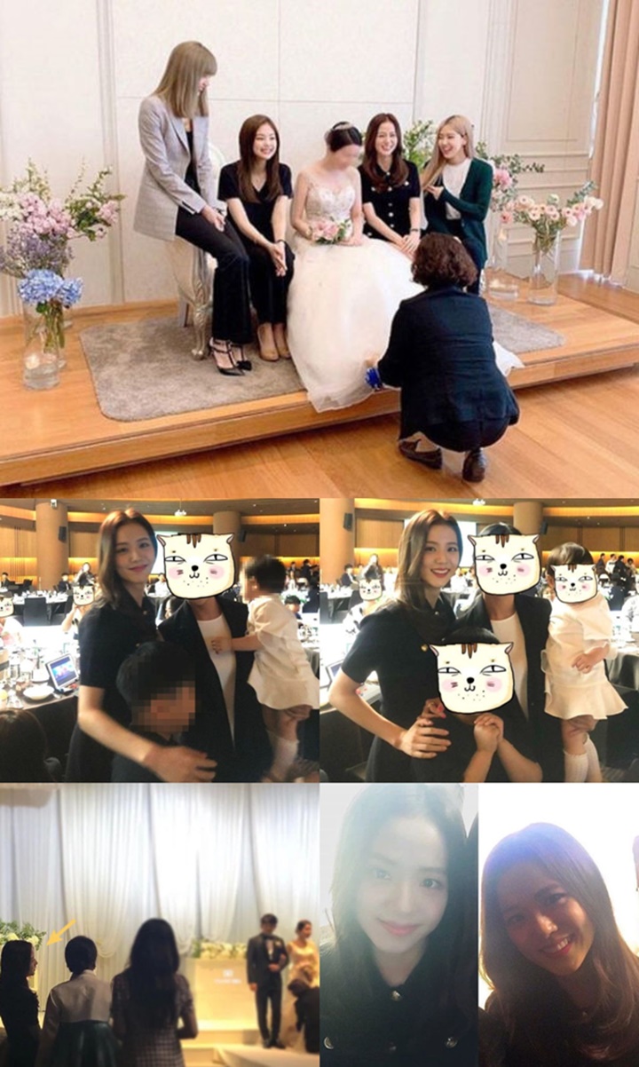 BLACKPINK Kompakan Tampil Cantik di Pernikahan Kakak Jisoo