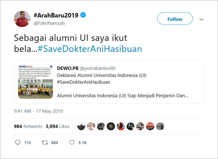 Fahri Hamzah