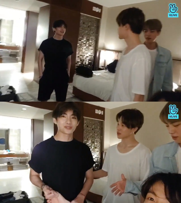 Bodi Kekar V BTS Jadi Sorotan Usai Muncul di V Live Jungkook