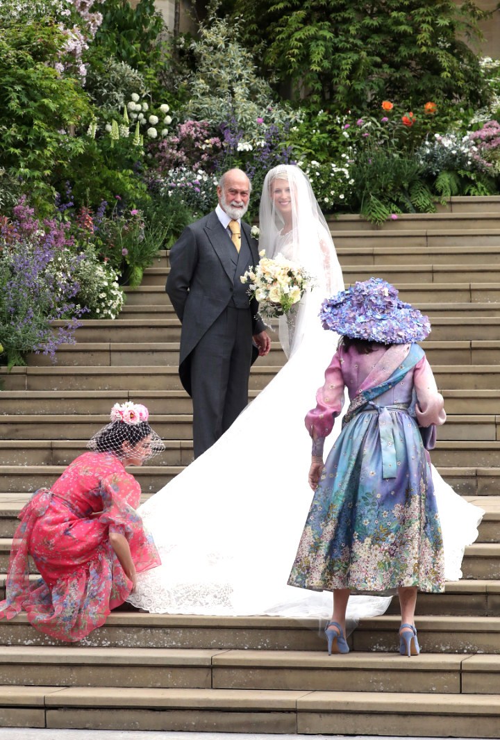 Senyum Pangeran Michael Saat Mendampingi Lady Gabriella Windsor