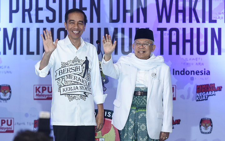 Unggul Di 21 Provinsi, KPU Tetapkan Jokowi-Ma'ruf Menang pada Pilpres 2019