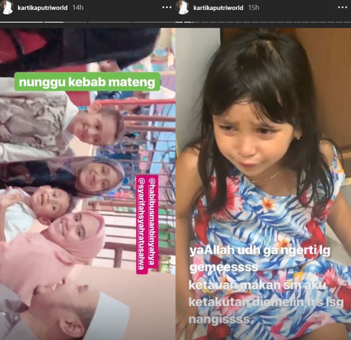 Keponakan Kecil Kartika Putri