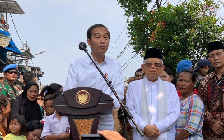 Jokowi Pidato Kemenangan, Janjikan 100 Persen Keadilan Sosial Bagi Seluruh Rakyat
