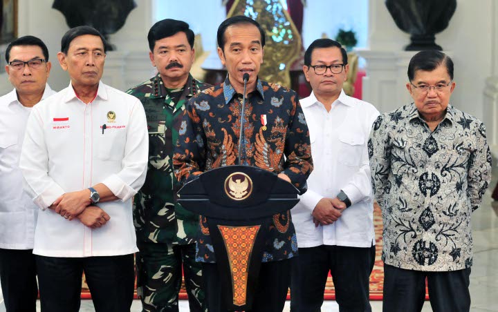  Jokowi Tegaskan Tak Akan Menoleransi Perusuh Yang Mengganggu Ketertiban Umum