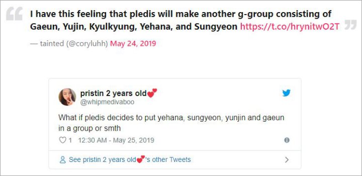 Fans Curiga Pristin Bubar Karena Agensi Ingin Debutkan Kyulkyung di Grup Baru