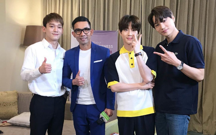 Suho, Chen dan Kai EXO Gunakan Bahasa Indonesia Saat Acara Fansign di Jakarta