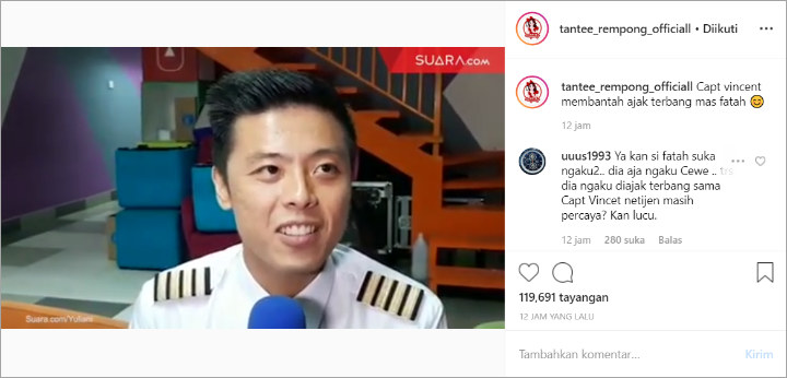 Ekpresi \'Kesal\' Kapten Vincent Jadi Sorotan Saat Beri Klarifikasi Ajak Lucinta Luna Terbang