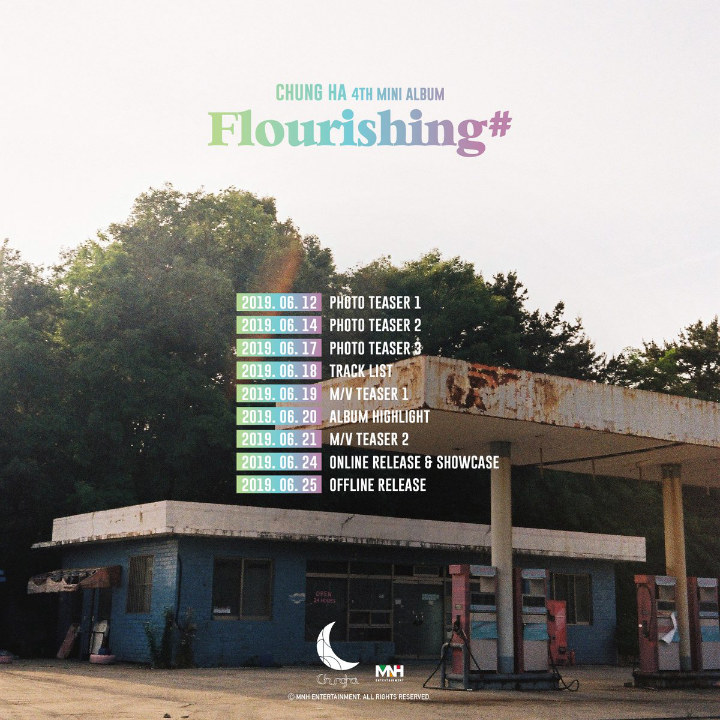Kim Chung Ha Beberkan Rincian Perilisan Album Comeback Musim Panas \'Flourishing\'