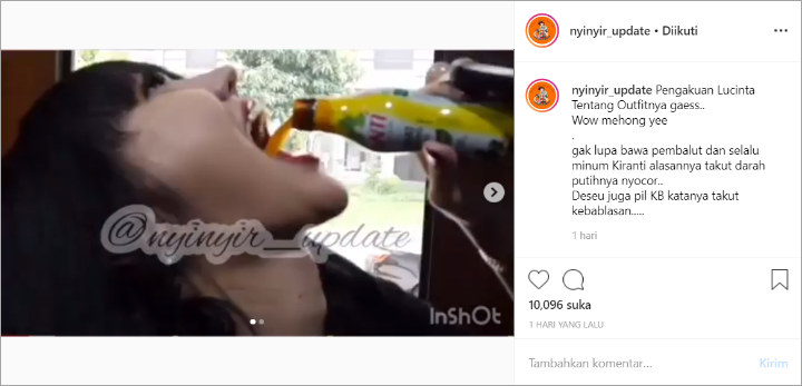 Lucinta Luna Pamer Lagi Haid Hingga Ungkap Harga Outfit Baju Capai Puluhan Juta Rupiah