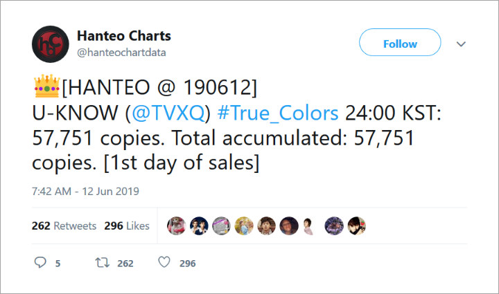 Resmi Debut Solo, Album Yunho TVXQ Terjual Lebih Dari 5 Ribu Keping Sehari Di Situs Hanteo
