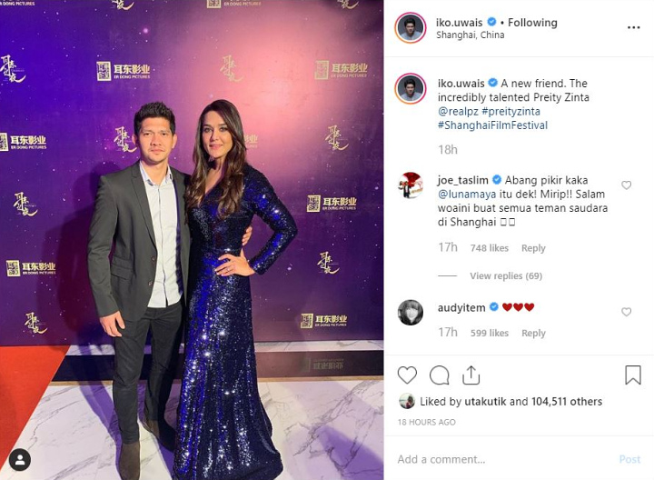 Komentar Joe Taslim